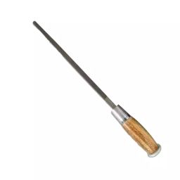LXMI 8 inch (203.2 mm) Cut Round File Tool With Wooden Handle, AZWRF8_3 image 1