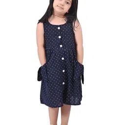 GIANNA Polka Dot Print A-Line Dress-11