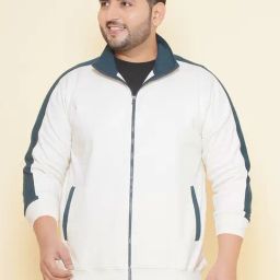 John Pride White Regular Fit Plus Size Sweatshirt-picture-11