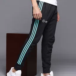 ADIDAS Men Mercedes-AMG Petronas Formula Pure Cotton One Team DNA Joggers-image-93