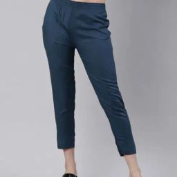 Kryptic Blue Mid Rise Pants-image-27