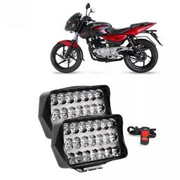 Cartronics 21 LED Fog Light With On/Off Switch for Bajaj Pulsar 180 DTS-i (Set of 2 Pcs)-45