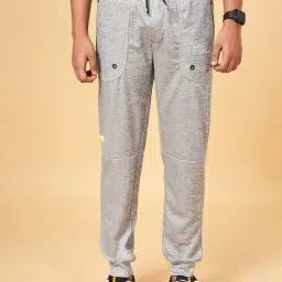 Ajile by Pantaloons Grey Melange Slim Fit Joggers-image-29