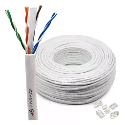 ENRAGE CAT6100M 100m Ethernet Lan Cable CCA-15