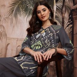 Sangria Printed Regular Kurta with Salwar-picture-58