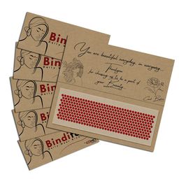 Comet Busters Bindiful Set Of 5 Traditional Bindis - Red-8