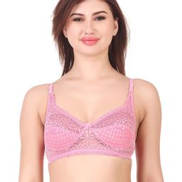 Piylu Pack Of 3 Floral Bralette Bra With Full Coverage Cut & Sew All Day Comfort-image-17