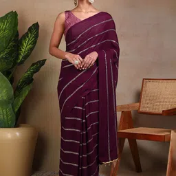 Hesika Embellished Beads and Stones Work Saree-picture-9