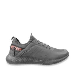 Activ by Mochi Men's Grey Running Shoes-image-92