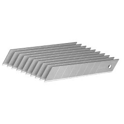 STANLEY 18 mm Steel Snap-Off Cutter Blade, 0-11-301 (50 Pcs in 5 pack)-7