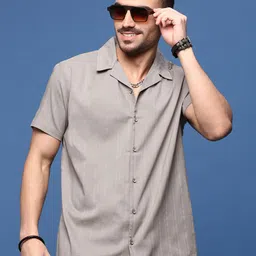 SHOWOFF Men Standard Opaque Casual Shirt-picture-8