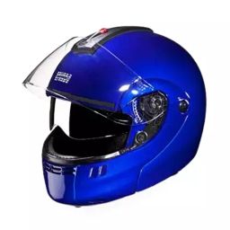 Studds Flame Blue Large (580 mm) Flip Up-Full Face Helmet, Ninja 3G Double Visor-image-67