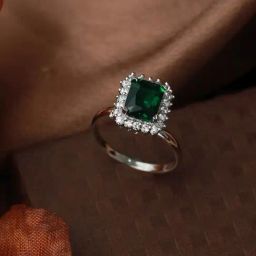 Priyaasi Green & Silver Casual Ring-image-15