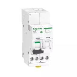 Schneider Electric Type C 1P+N Pole Acti9 Range 10 A RCBO, A9DQ2610-2