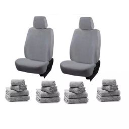 Oscar Maruti Suzuki Wagon-R Car Seat Cover Grey AUT-SN-4390-image-89