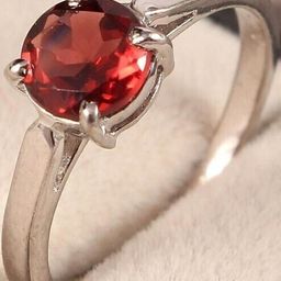 GenZcomplex Brass Garnet Finger Ring-picture-48
