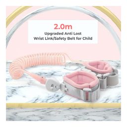 BabySafeHouse Anti Lost Safety Wrist Bracelet - Pink-22