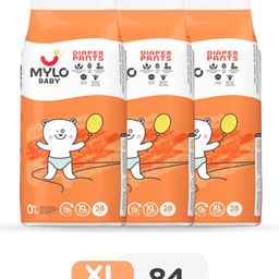 Mylo Baby Diaper Pants Extra Large (XL) Size with ADL Technology 12 Hours Protection - 84 Pieces-picture-15