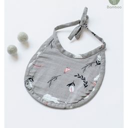 Cocoon Care Unisex Bamboo Terry Muslin Bib Double sided - Grey-image-52