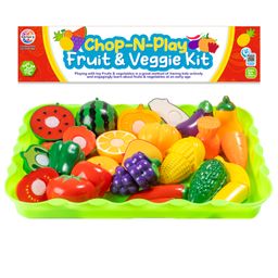 Ratnas Chop N Play Fruit & Veggie Kit Set of 18 Pieces - MUlticolor-image-80