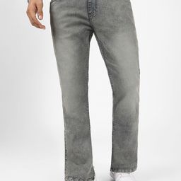 Urbano Fashion Men Bootcut Heavy Fade Stretchable Jeans-picture-14