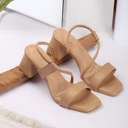 Sole Saga Block Peep Toes-40