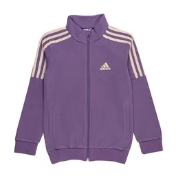 ADIDAS Boys 3-Striped FLC Jacket-picture-16