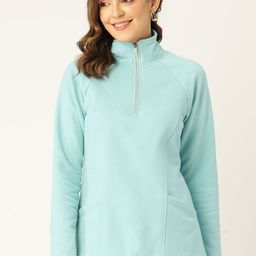 BRINNS Women Fleece High Neck Sweatshirt-image-61