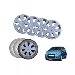 Auto Pearl Premium 33.02 cm (13 Inch) (Set of 4 Pcs) Press Type Hubcap Wheel Cover Replacements for AStar-image-56