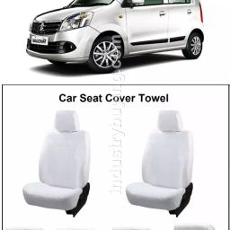 Oscar Maruti Suzuki Wagon-R Car Seat Cover White AUT-SN-4073-image-93