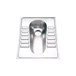 Jayna Neptune 23x19 inch Glossy Finish Stainless Steel Lavatory Pan without Flushing, LP 03-image-92