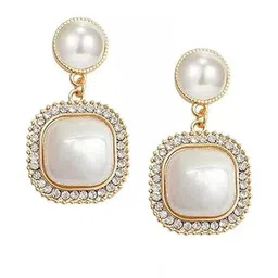 Inara Robes Gold-Plated Alloy Artificial Beads Earrings-picture-28
