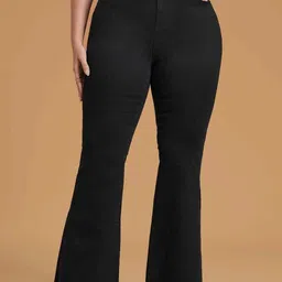 Stylecast X Kotty Women Flared High-Rise Stretchable Jeans-image-19