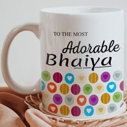 SKYTRENDS Multicoloured Printed Ceramic Matte Cups Set of Cups and Mugs image 2
