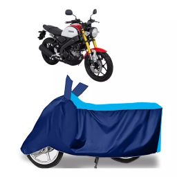 Auto Pearl Two Wheeler Cover for Yamaha XSR155 BS6 - Cyan, Blue-image-36