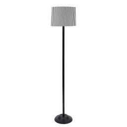 Tucasa TC-123 56.5 Inch Zebra Print Floor Lamp with Metal Base-image-78