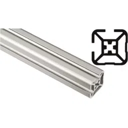 FlexLink Silver Aluminium Profile Strut 30 x 30 mm 7.2 mm Groove 3000 mm Length, XFEB 3X30 T2-picture-12