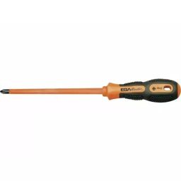 Ega-Master PhillipsScrewdriver PH2 Tip 125 mm Blade VDE/1000V 240 mm Overall, 76630-image-94