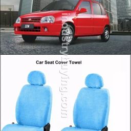 Oscar Maruti Suzuki Zen Car Seat Cover Sky Blue AUT-SN-4551-image-12