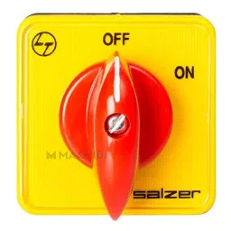 Salzer 10A 1P On-Off Rotary Switch B13 61001SBB13TDYR-41