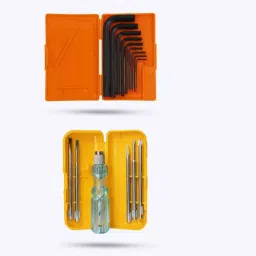 Hillgrove HGCM3M1 9 Pcs Carbon Steel Full Hex Allen Key Kit with Screwdriver Bolt Spanner Wrench Set-5