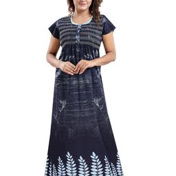 Inner Beats Women Blue Nightdress-image-78