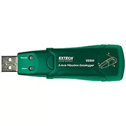EXTECH 3 Axis Accelerometer Data Logger User Programmable Hi/Lo Approximately 1000 Hours-29