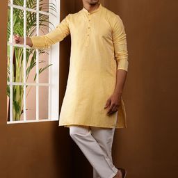 MULTI SHADES Men Regular Kurta Sets-image-59