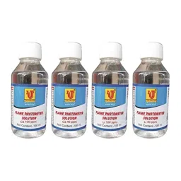 Lab Junction 100 ml 40 and 100 ppm Calcium and Lithium Solution Set LJ-381 Pack of 4 Pcs-40