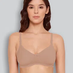 LYRA Tan Combed Cotton Rich Full Coverage Spacer Bra-image-97