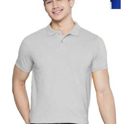 Organic Chics Men Pack of 2 Dri-FIT Solid Polo Collar Slim Fit T-shirts-image-82