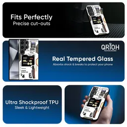 QRIOH Typography Printed Samsung Galaxy S22 Plus Back Case Mobile Accessories image 4