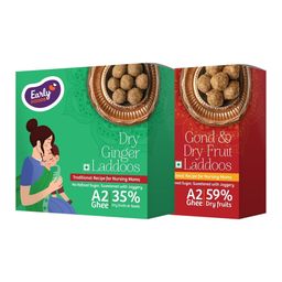 Early Foods Gond & Dry Ginger Laddoos Pack of 2, 250g Each-image-26