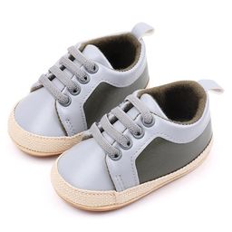KIDLINGSS Colour Blocked Slip On Booties - Grey & Green-image-17